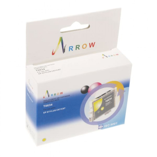 Картридж для Epson Stylus CX3700 Arrow Yellow T0634 Картридж для Epson Stylus CX3700 Arrow Yellow T0634