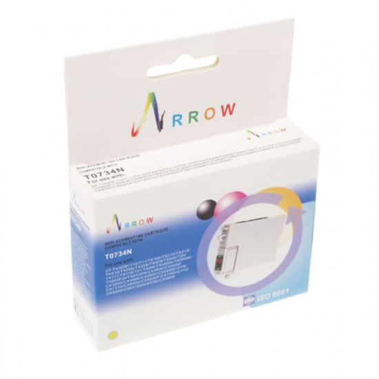 Картридж для Epson Stylus CX8300 Arrow Yellow T0734N Картридж для Epson Stylus CX8300 Arrow Yellow T0734N