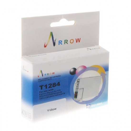 Картридж для Epson Stylus S22 Arrow Yellow T1284 Картридж для Epson Stylus S22 Arrow Yellow T1284