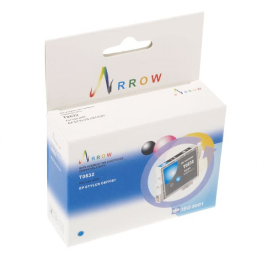 Картридж для Epson Stylus C87 Arrow Cyan T0632 Картридж для Epson Stylus C87 Arrow Cyan T0632