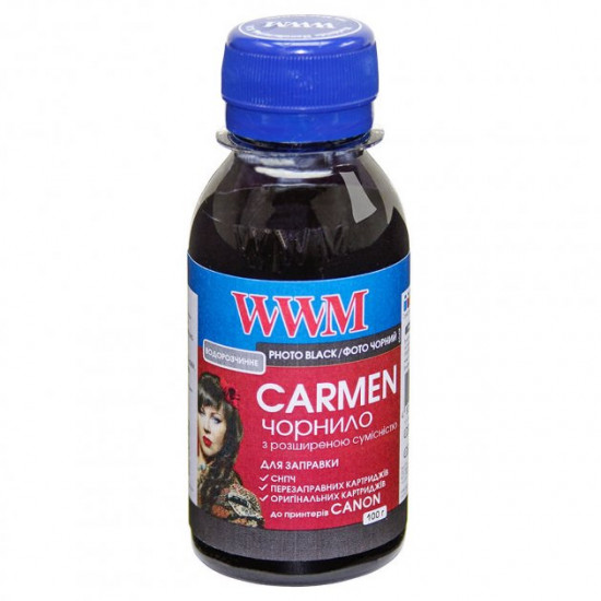 Ink for Canon PIXMA TS9040 WWM CARMEN Photo Black 100g CU/PB-2 Ink for Canon PIXMA TS9040 WWM CARMEN Photo Black 100g CU/PB-2
