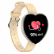 Женские смарт-часы Smart Watch T52 в форме сердца, золото Женские смарт-часы Smart Watch T52 в форме сердца, золото
