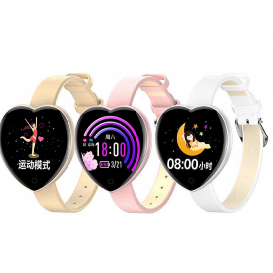 Женские смарт-часы Smart Watch T52 в форме сердца, золото Женские смарт-часы Smart Watch T52 в форме сердца, золото