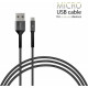 Synchronization cable Intaleo CB1 microUSB 1.2 m Black-Grey (1283126495649) Synchronization cable Intaleo CB1 microUSB 1.2 m Black-Grey (1283126495649)