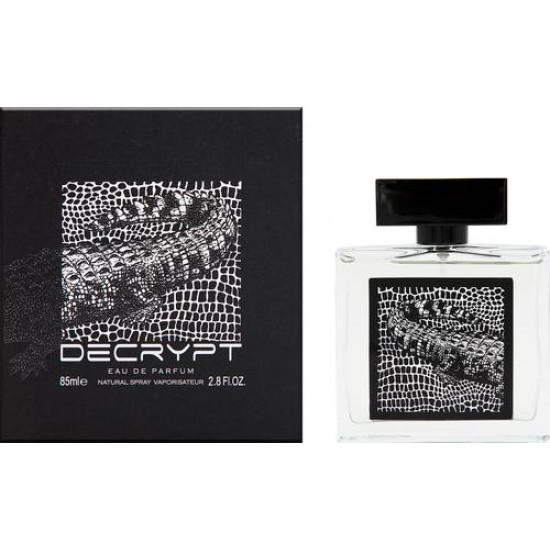 Eau de parfum for men Fragrance World Decrypt 85 ml Eau de parfum for men Fragrance World Decrypt 85 ml