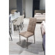 Kitchen chair cappuccino leatherette DAOSUN DC 201F Kitchen chair cappuccino leatherette DAOSUN DC 201F