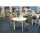 Kitchen chair cappuccino leatherette DAOSUN DC 201F Kitchen chair cappuccino leatherette DAOSUN DC 201F