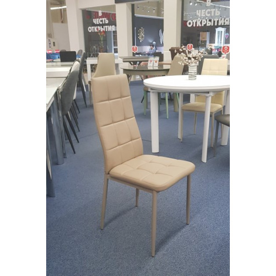 Kitchen chair cappuccino leatherette DAOSUN DC 201F Kitchen chair cappuccino leatherette DAOSUN DC 201F