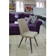 Kitchen chair cappuccino leatherette DAOSUN DC 9517A Kitchen chair cappuccino leatherette DAOSUN DC 9517A