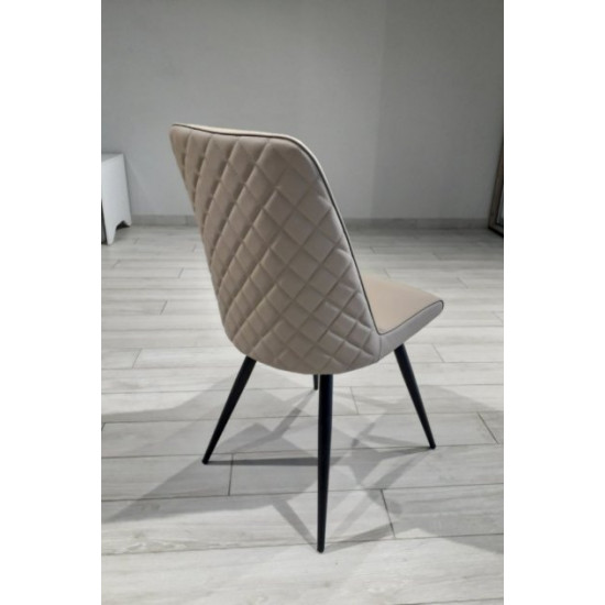 Kitchen chair cappuccino leatherette DAOSUN DC 9517A Kitchen chair cappuccino leatherette DAOSUN DC 9517A