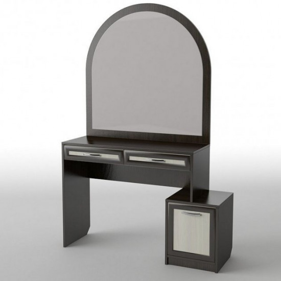 Boudoir table BS-12 AKM TISA-wenge furniture + milky oak Boudoir table BS-12 AKM TISA-wenge furniture + milky oak