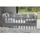 Baby's bed with a pendulum mechanism Mriya Deson Color White Baby's bed with a pendulum mechanism Mriya Deson Color White
