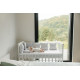 Baby's bed with a pendulum mechanism Mriya Deson Color White Baby's bed with a pendulum mechanism Mriya Deson Color White