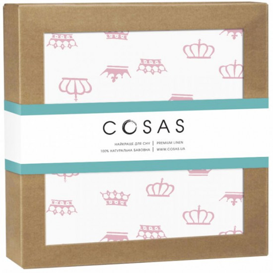 Наматрацник непромокальний Cosas Water Sheet Crown Rose 70х120 (4822052071670) Наматрацник непромокальний Cosas Water Sheet Crown Rose 70х120 (4822052071670)