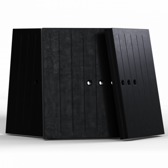 Плити TERMOTEC Kratki чорні LUCY 14 SLIM ліва BS (комплект) Плити TERMOTEC Kratki чорні LUCY 14 SLIM ліва BS (комплект)