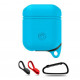 Cиликоновий чохол Primo Sherp для Apple AirPods - Light Blue Cиликоновий чохол Primo Sherp для Apple AirPods - Light Blue