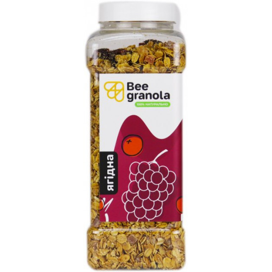 Гранола Bee Granola Ягодная 500 г (4820228430313) Гранола Bee Granola Ягодная 500 г (4820228430313)