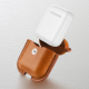 Шкіряний чохол Primo Hook для навушників Apple AirPods / AirPods 2019 - Light Brown Шкіряний чохол Primo Hook для навушників Apple AirPods / AirPods 2019 - Light Brown