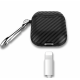 Силіконовий чохол Primo Carbon Fiber для AirPods 2 - Black Силіконовий чохол Primo Carbon Fiber для AirPods 2 - Black