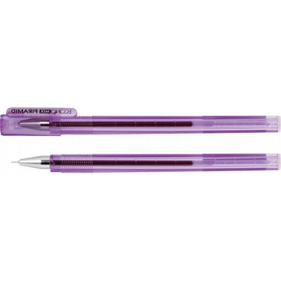 Set of gel pens Economix Piramid 0.5 mm Purple 12 pcs (E11913-12) Set of gel pens Economix Piramid 0.5 mm Purple 12 pcs (E11913-12)
