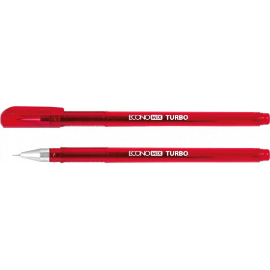 Set of gel pens Economix Turbo 0.5 mm Red 12 pcs (E11911-03) Set of gel pens Economix Turbo 0.5 mm Red 12 pcs (E11911-03)