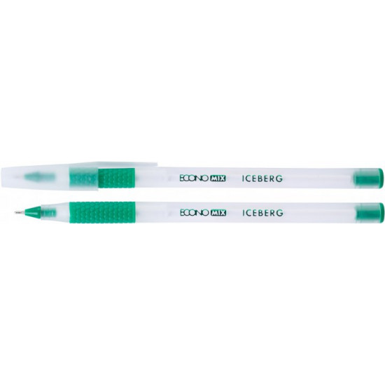 Set of oil pens Economix Iceberg 0.7 mm Green 50 pcs (E10197-04) Set of oil pens Economix Iceberg 0.7 mm Green 50 pcs (E10197-04)