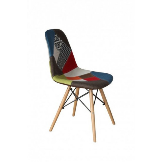 Dining chair Kashtan Saimon Y-970 patchwork Dining chair Kashtan Saimon Y-970 patchwork