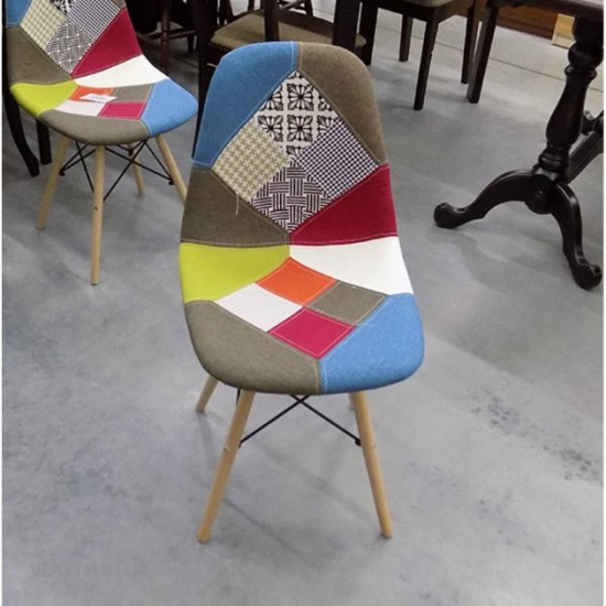 Dining chair Kashtan Saimon Y-970 patchwork Dining chair Kashtan Saimon Y-970 patchwork