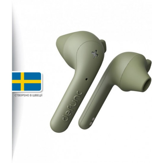 Наушники Defunc True Music TWS Green (D4276M) Наушники Defunc True Music TWS Green (D4276M)