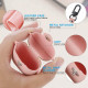 Кожаный футляр Leather bag для наушников AirPods Розовый Кожаный футляр Leather bag для наушников AirPods Розовый