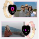 Женские смарт-часы Smart Watch T52 в форме сердца, золото Женские смарт-часы Smart Watch T52 в форме сердца, золото