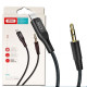 Аудіокабель XO AUX audio adapter cable Lightning to 3.5mm 1m Аудіокабель XO AUX audio adapter cable Lightning to 3.5mm 1m