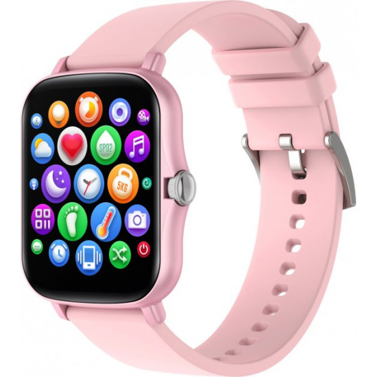 Смарт-часы Globex Smart Watch Me3 Pink (4820183720702) Смарт-часы Globex Smart Watch Me3 Pink (4820183720702)