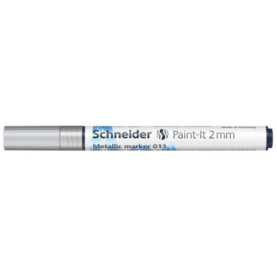  Маркер Schneider Paint 0.8 мм серебряный (ML01001007)