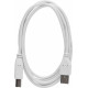 Кабель RZTK USB 2.0 AM-BM 1.8 м White Кабель RZTK USB 2.0 AM-BM 1.8 м White