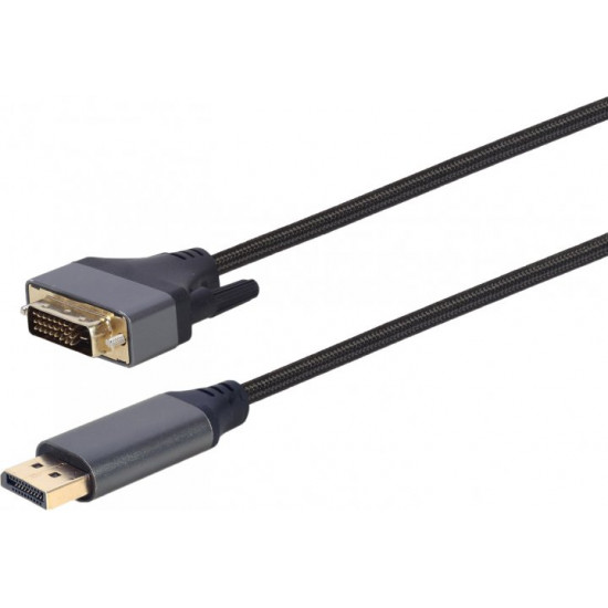 Кабель Cablexpert DisplayPort на DVI (CC-DPM-DVIM-4K-6) Кабель Cablexpert DisplayPort на DVI (CC-DPM-DVIM-4K-6)