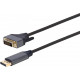 Кабель Cablexpert DisplayPort на DVI (CC-DPM-DVIM-4K-6) Кабель Cablexpert DisplayPort на DVI (CC-DPM-DVIM-4K-6)
