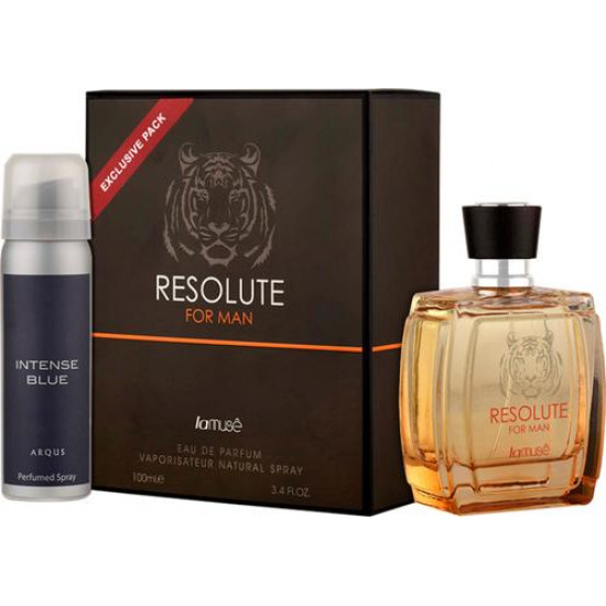 Set for men La Muse Resolute Eau de Parfum 100ml + Deodorant 50 ml Set for men La Muse Resolute Eau de Parfum 100ml + Deodorant 50 ml