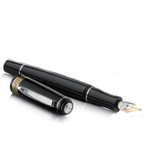 Ручка Перьевая Marlen M11.380 FP Black Ручка Перьевая Marlen M11.380 FP Black