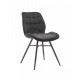 Upholstered dining chair with metal legs Vetro VT-M-43 black Upholstered dining chair with metal legs Vetro VT-M-43 black