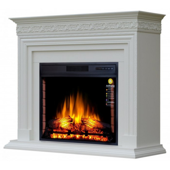 Електрокамін з порталом ArtiFlame PRATELLA AF28S БІЛИЙ ВАНІЛЬ (зі звуком) Електрокамін з порталом ArtiFlame PRATELLA AF28S БІЛИЙ ВАНІЛЬ (зі звуком)