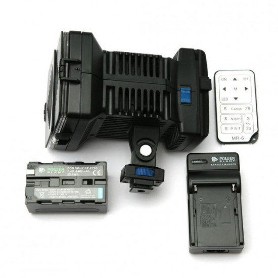 Вспышка PowerPlant Накамерный свет PowerPlant LED 1040A (LED1040A) Вспышка PowerPlant Накамерный свет PowerPlant LED 1040A (LED1040A)