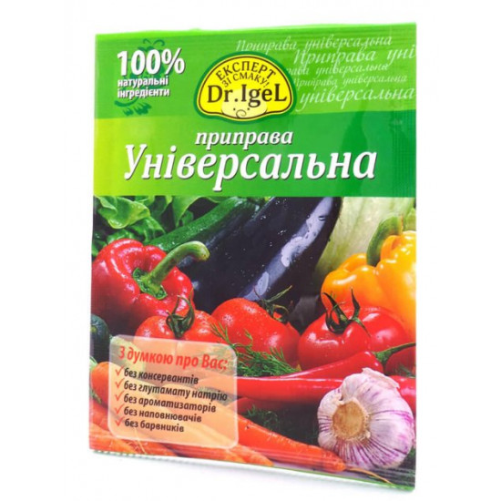Приправа Универсальная Dr.Igel 20г Приправа Универсальная Dr.Igel 20г