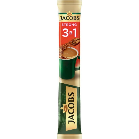 Кавовий напій Jacobs Monarch 3в1 Strong 12.9 г х 24 шт (8714599108956) Кавовий напій Jacobs Monarch 3в1 Strong 12.9 г х 24 шт (8714599108956)