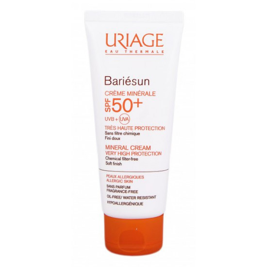 Крем Мінеральний сонцезахисний Uriage Bariesun SPF 50+ 100мл(1437) Крем Мінеральний сонцезахисний Uriage Bariesun SPF 50+ 100мл(1437)