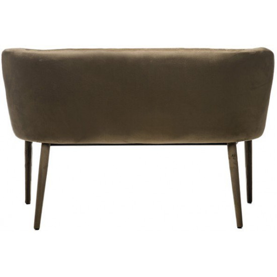 Bench-chair Vetro Mebel M-20-1 Cappuccino velvet (M-20-1- cap velvet) Bench-chair Vetro Mebel M-20-1 Cappuccino velvet (M-20-1- cap velvet)