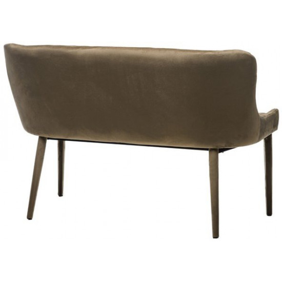 Bench-chair Vetro Mebel M-20-1 Cappuccino velvet (M-20-1- cap velvet) Bench-chair Vetro Mebel M-20-1 Cappuccino velvet (M-20-1- cap velvet)