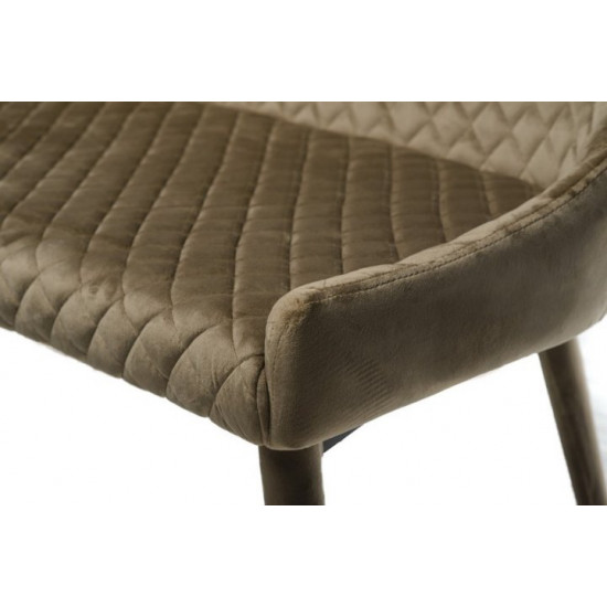 Bench-chair Vetro Mebel M-20-1 Cappuccino velvet (M-20-1- cap velvet) Bench-chair Vetro Mebel M-20-1 Cappuccino velvet (M-20-1- cap velvet)