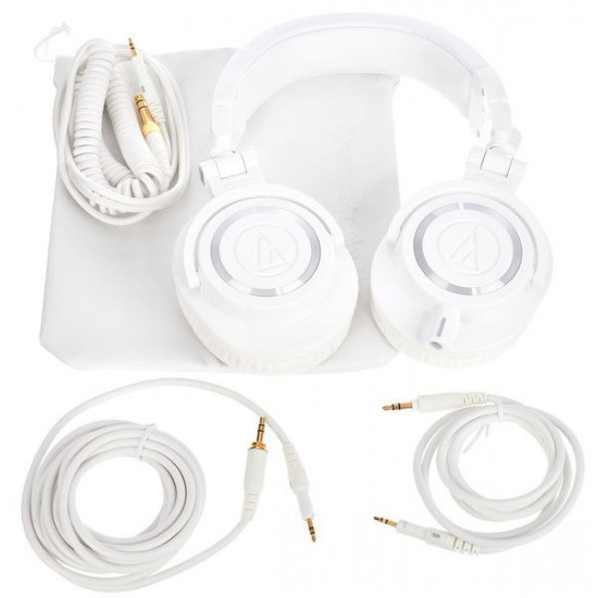 Headphones Audio-Technica ATH-M50x White Headphones Audio-Technica ATH-M50x White