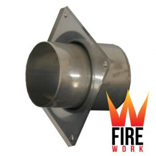 Дымоход Окончание ø450 Fire Work Нержавеющая сталь одностенный AISI 321 1мм Дымоход Окончание ø450 Fire Work Нержавеющая сталь одностенный AISI 321 1мм